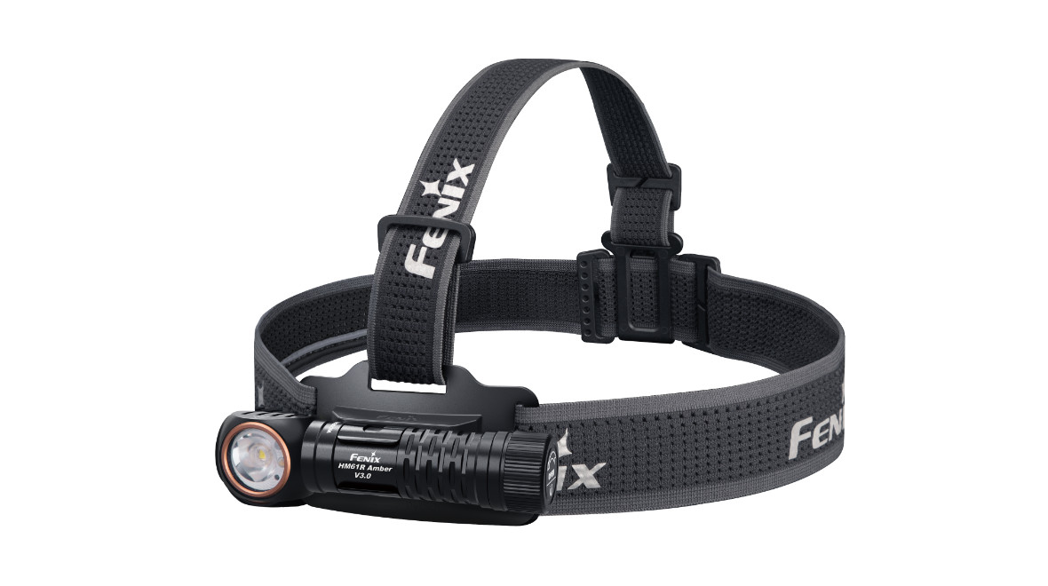 Nabíjateľná čelovka Fenix HM61R Amber V3.0